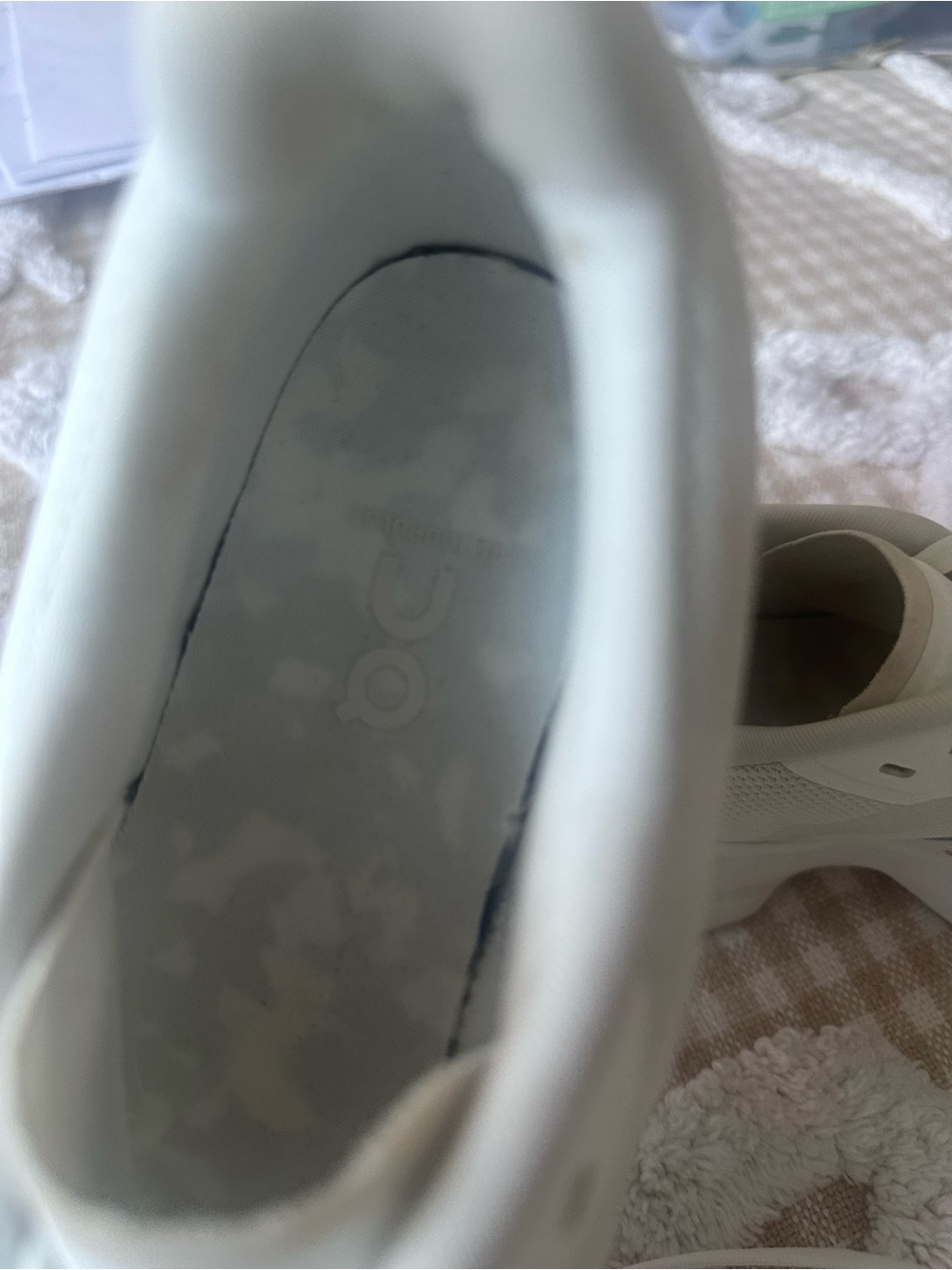 On Cloudnova Women's Athletic Sneakers in White - Picture 5 of 6